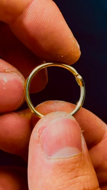 Birth Stone Gold Ring 14k and 18K