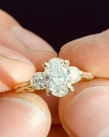 Jaspers Engagement Ring