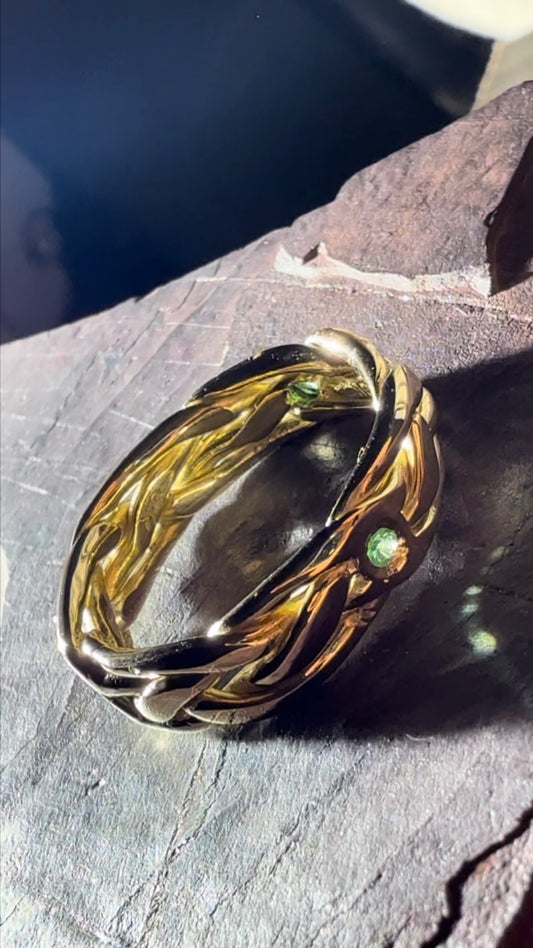 18k Viking Ring